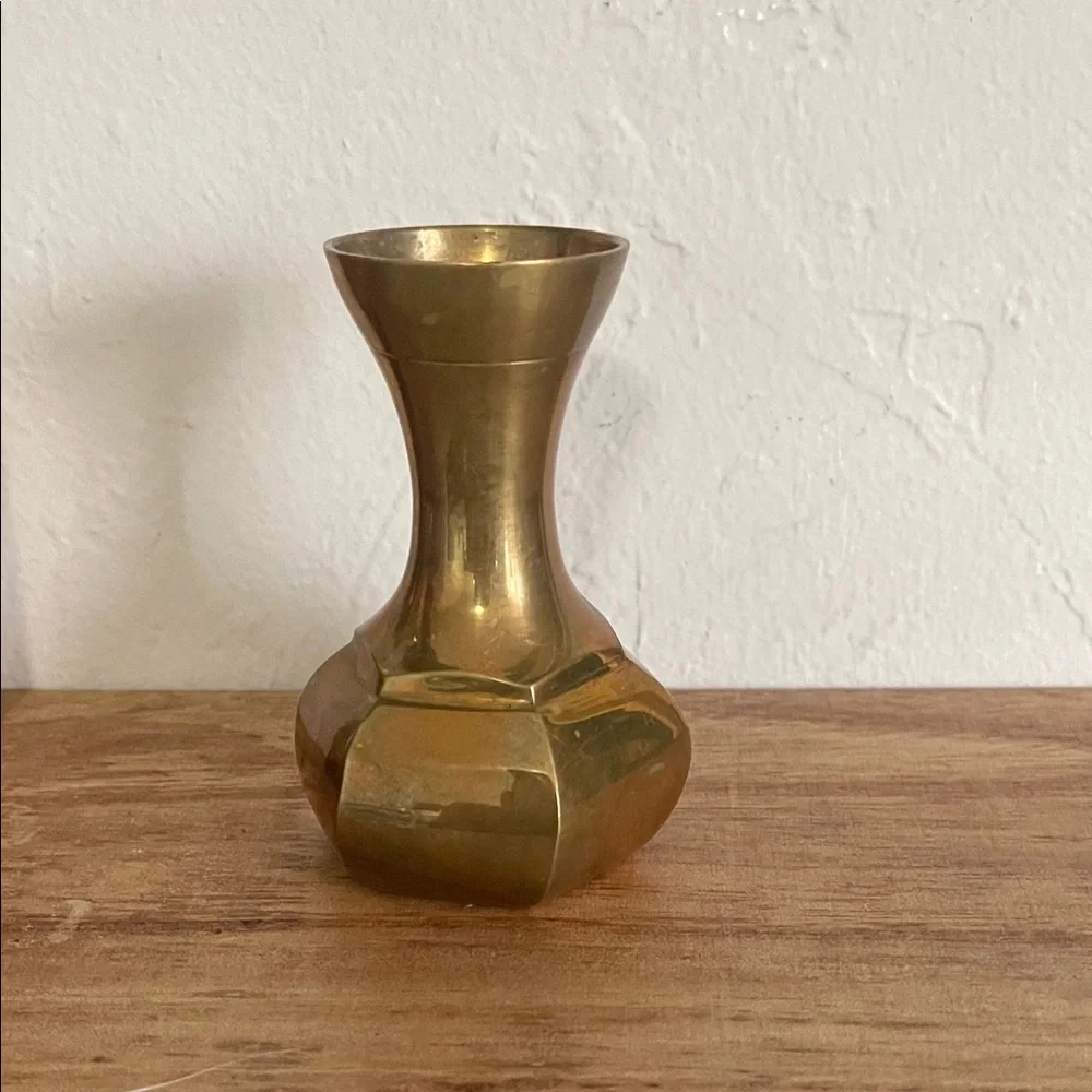 Elegant Brass Vase